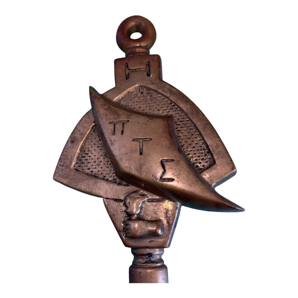 Vintage Brass Pi Tau Sigma Mechanical Engineering Fraternity Honor Society Key - Picture 6 of 10